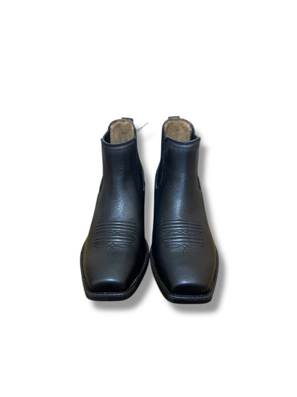 Botin Ariat Booker Ultra Western Square Toe Black - Imagen 3
